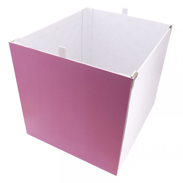 Kallax Box mit pinker Seite