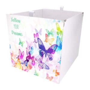 Kallax Box mit Schmetterlingen