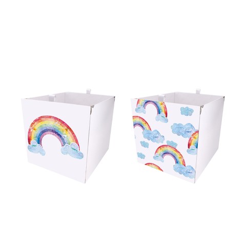 Kallax Boxen Set Regenbogen